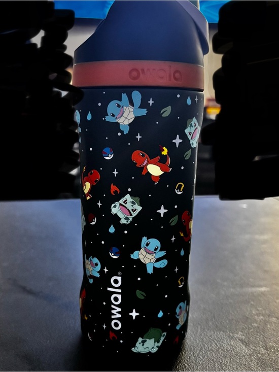 owala Other - Owala Pokémon Stainless Water Bottle - Navy with Multi-Color Characters